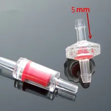 5 мм анти обратного потока односторонний клапан остановки потока DIY воздушный насос водяной насос части Россия