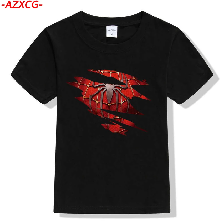 Aliexpress.com : Buy Boys Spiderman T shirt kids Cotton Short sleeved T