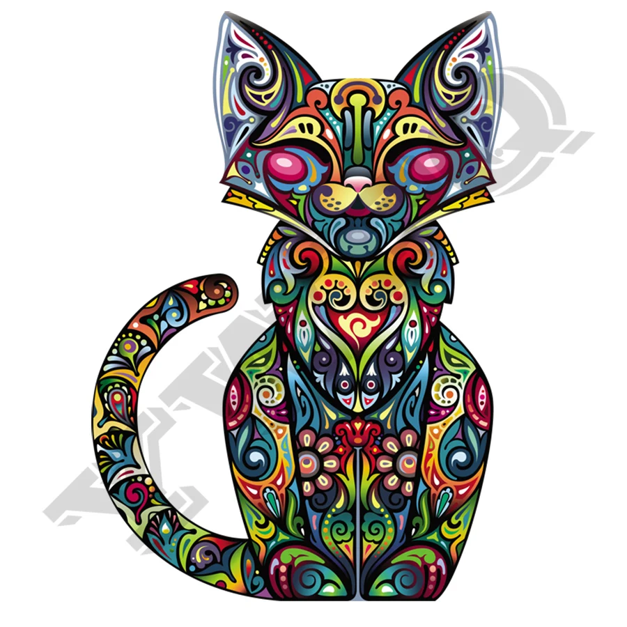 Fun Cat Stickers Thermal Diy Accessory Washable Heat Transfer New Design Badges Clothing Deco Patch For Clothes - (1)