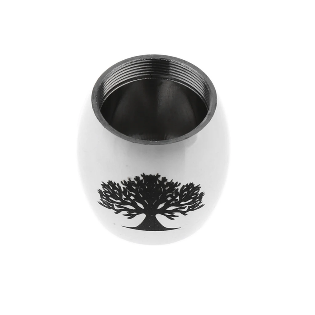 Mini Stainless Steel Funeral Cremation Urn Container Tree Of Life