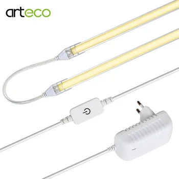 

1SET 2PCS 50CM 24V LED Bar Light led aluminum profile connection direct dimmable kitchen Cabinet Light White/Warm White