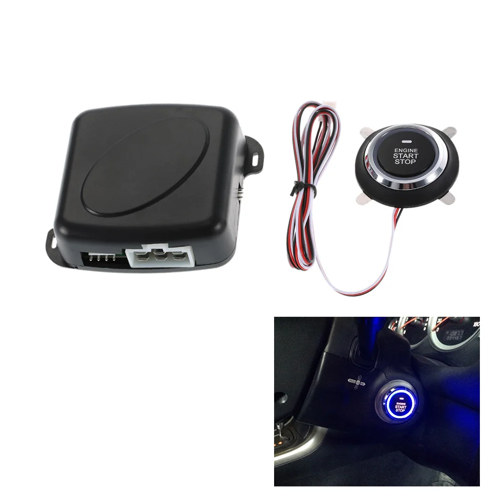 Кнопка Зажигания Starline для bmw e46 e90 ford focus 2 volkswagen mazda jetta|start stop rfid|rfid keyless entrypush button engine