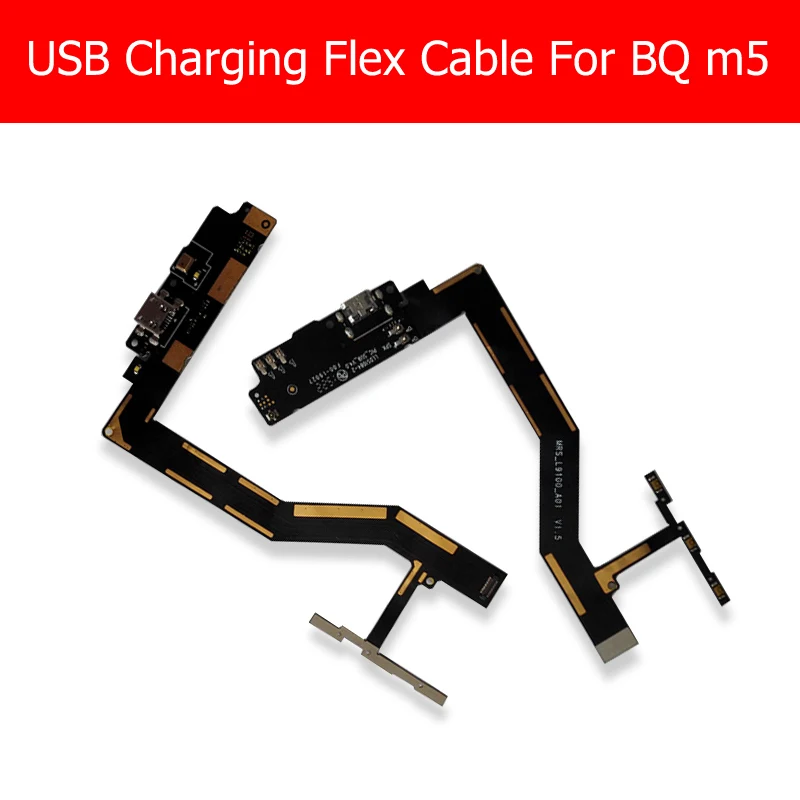 WEETEN подлинное USB зарядное устройство гибкий кабель для BQ Aquaris M5 5 0 &quotUSB зарядный
