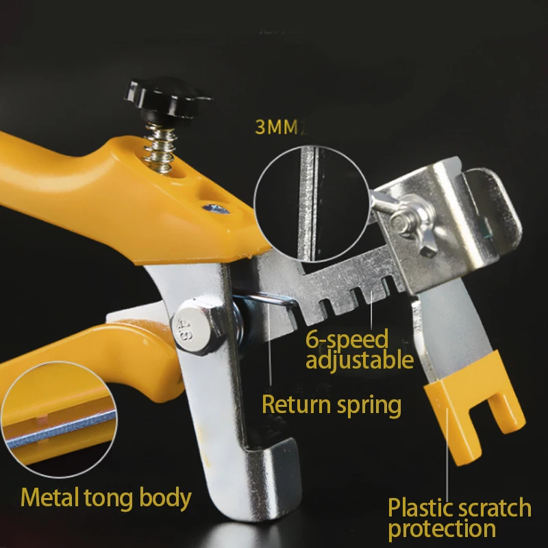 Легко точные плитки выравнивания плоскогубцы плиточный локатор плитка выравнивание системы керамическая плитка установка инструмент