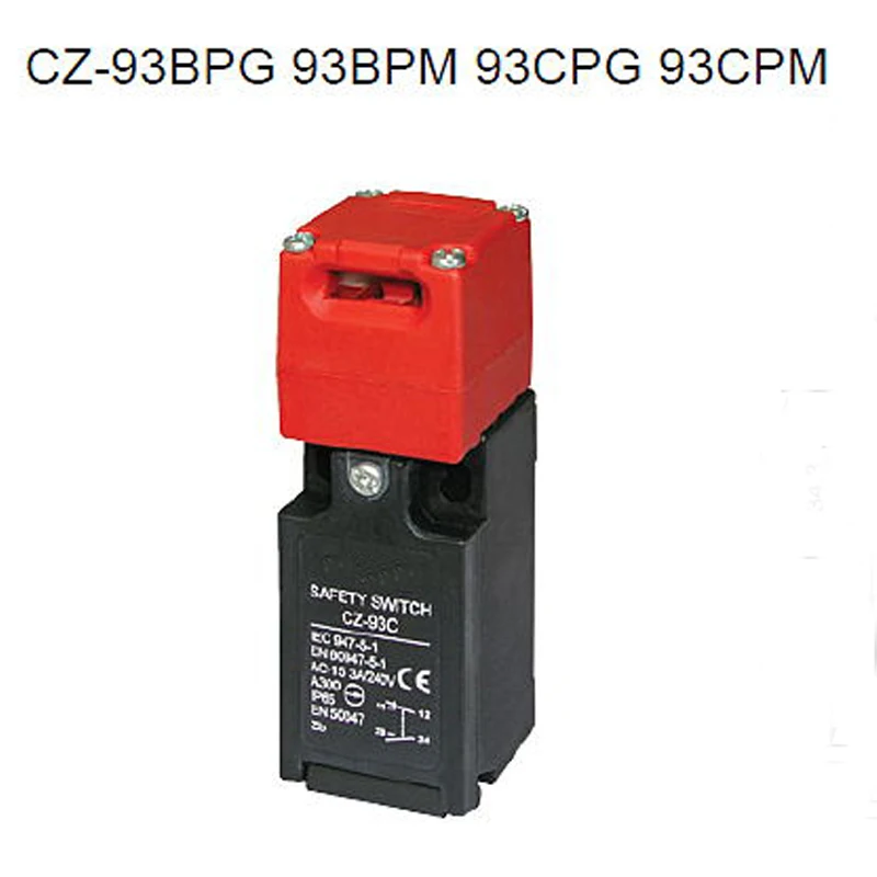 

CZ-93C High Quality Safety Key Interlock Switches IP65 Limit Switch with CZ93-K1 Key