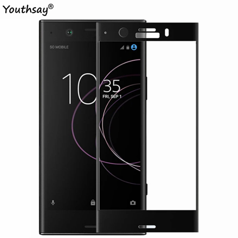 Glass For Sony Xperia XZ1 Compact Screen Protector Full Coverage Protective Film For Sony XZ1 