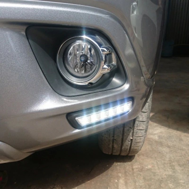Для Mitsubishi ASX 2010 2011 2012 Outlander Sport RVR ASX Дневной светильник Автомобильный светодиодный светильник день туман светильник 2 шт./компл