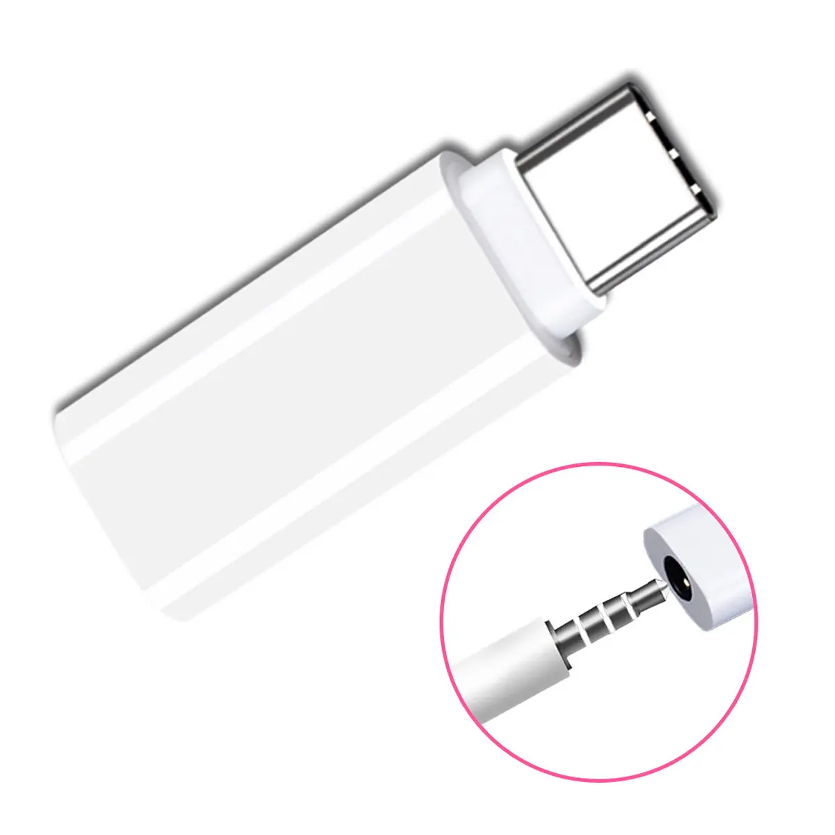 

Type C 3.5mm Audio Adapter USB Type C Adapter Earphone USB C to 3.5mm AUX Converter for Xiaomi 6 Mi6 Letv 2 Pro 2 Max2 10pcs/lot