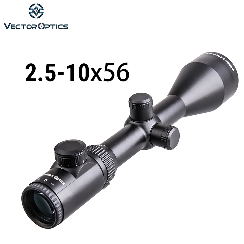 

Vector Optics 2.5-10x56 Hunting Rifle Scope Etched Reticle Lens Dia 56mm Shock Proof Hunting Optics Shooting Flip Up Caps