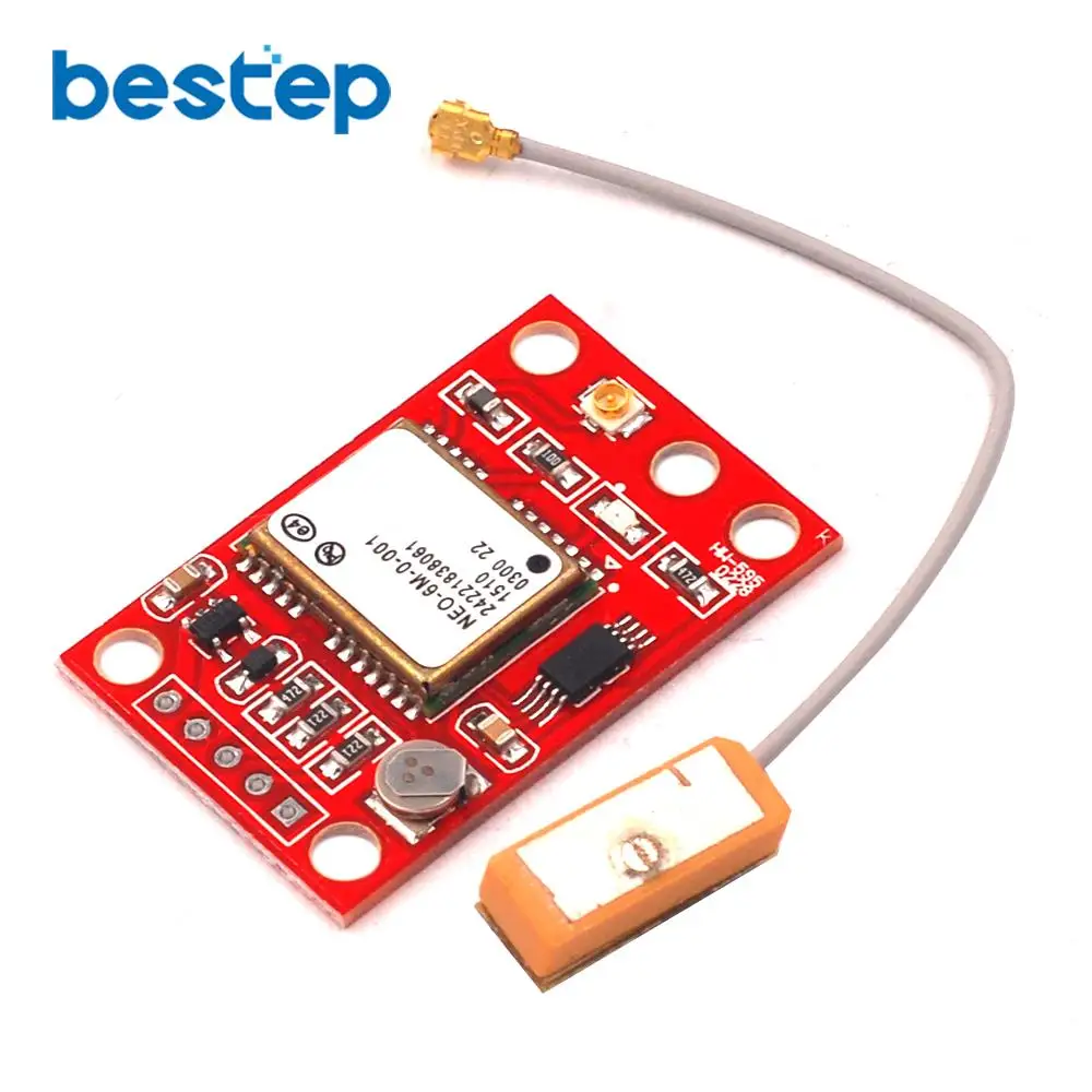

GY-NEO6MV2 New NEO-6M GPS Module NEO6MV2 with Flight Control EEPROM MWC APM2.5 Large Antenna for Arduino