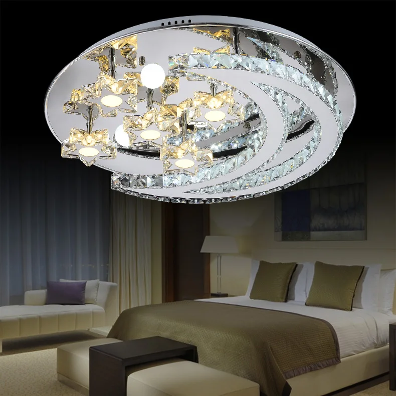 Современный круглый светодиодный Потолочные светильники для Гостиная Спальня Luminaria LED Ресторан закрытый потолочный Освещение Декор
