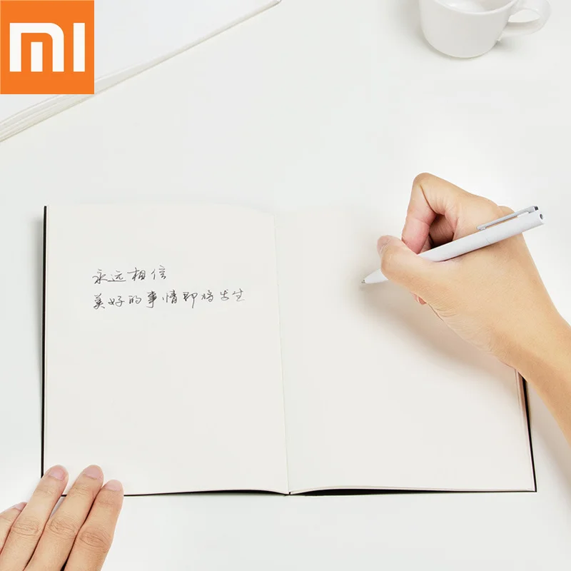 Xiaomi Mijia 0,5 мм ручка с точечным знаком гладкая швейцарская ручка для заправки Япония Черные, голубые чернила ручки 10 мм светильник со стразами