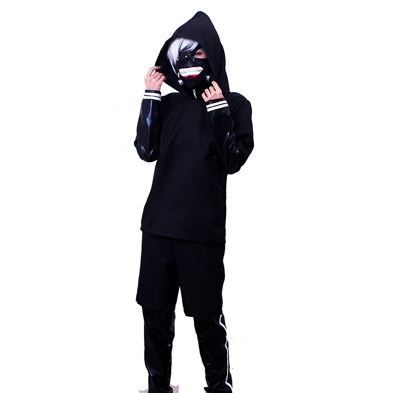 Ролекос аниме Токийский Гуль косплей костюмы Kaneki Ken мужские для косплея