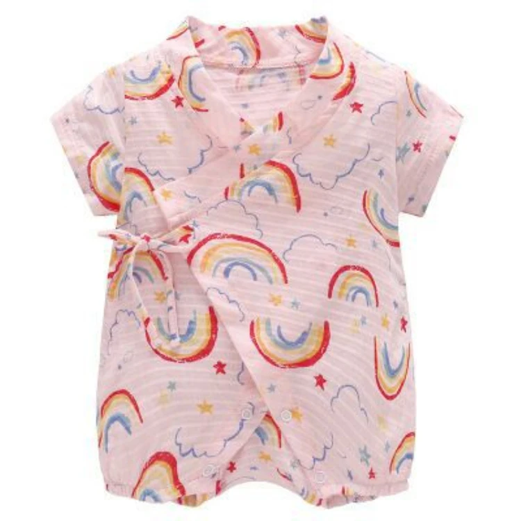 Japanese kimono baby romper N