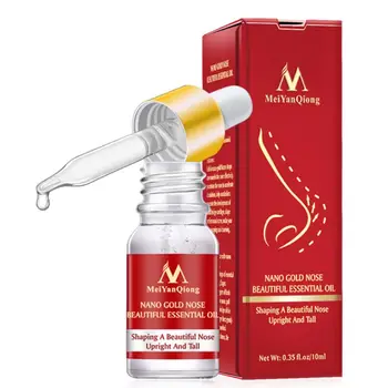 

10ml Gold Nose Beautiful Essential Oil Shaping A Beautiful Nose Care Nosal Bone Remodeling oil Lift Up Cr Magic Essence Cream