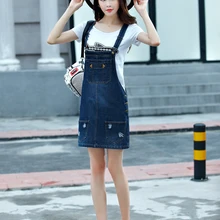 Женская Повседневная джинсовая юбка с дырками для девочек, джинсовые короткие комбинезоны размера плюс