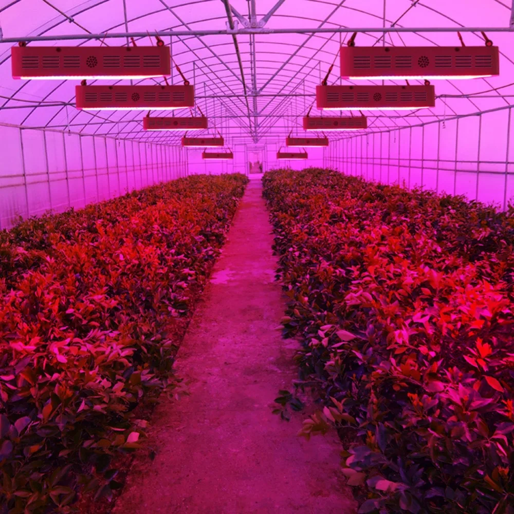 3 шт./лот King plus 1200 Вт двойные светодио дный чипы LED Grow Light полный спектр 410 730nm для
