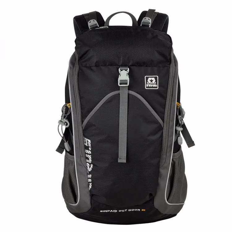 SINPAID рюкзак для верховой езды большой емкости Водонепроницаемый наружная дорожная сумка с ремешком для хранения альпенштока черный желтый и синий