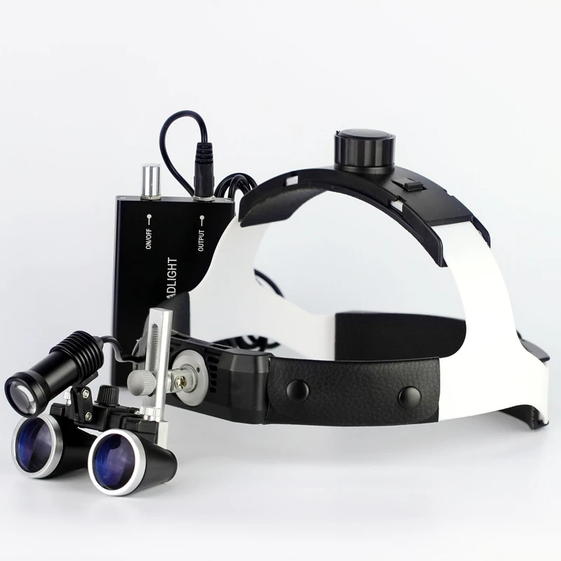  3.5X High Intensity LED Light Surgical Operation Medical Magnifier with Dental Headlight Surgical D - 32907024739