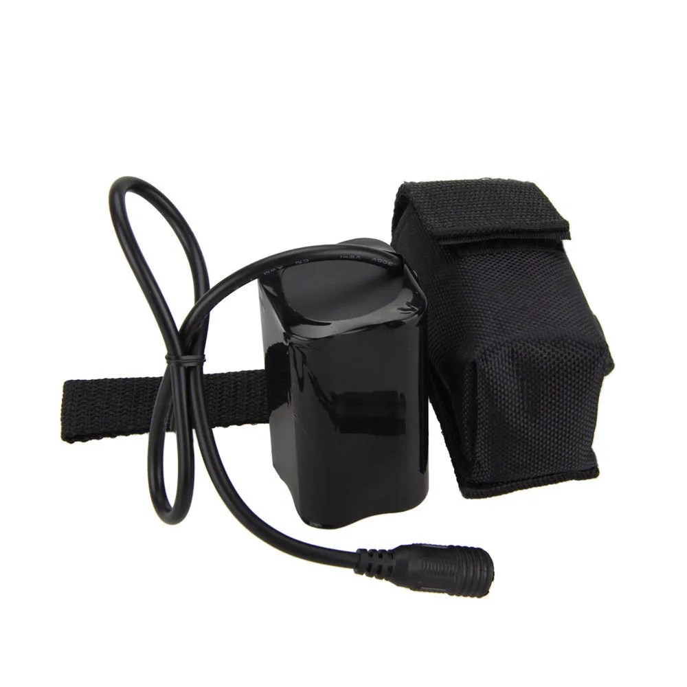 Clearance 8.4V USB Rechargeable 12000mAh 4X18650 Battery Pack For Bicycle light Bike Torch 4