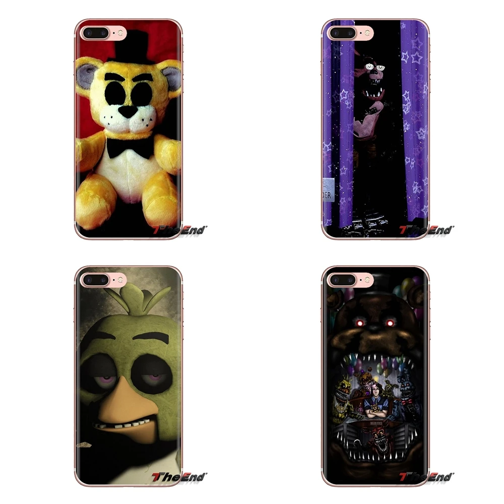 For Xiaomi Redmi 4A S2 Note 3 3S 4 4X 5 Plus 6 7 6A Pro Pocophone F1 Five Nights At Freddy pizzeria Transparent Soft Cases Cover |