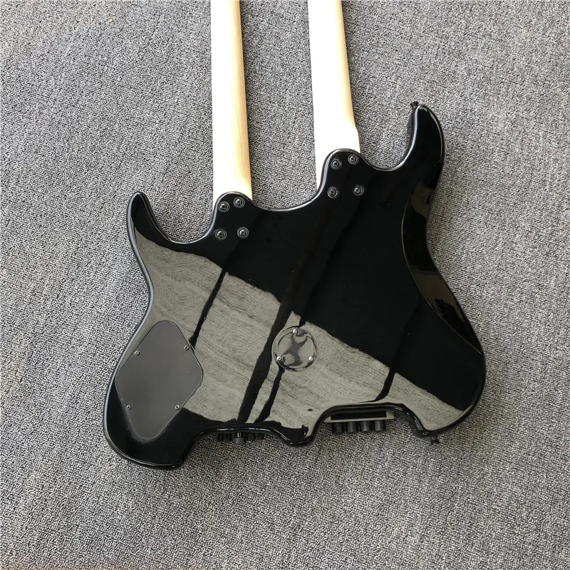 Kaiyun Фабрика Настраивает классический черный steinberg. Безголовый bass.4-и 6-струнной электрогитары. Комплектующие черного цвета