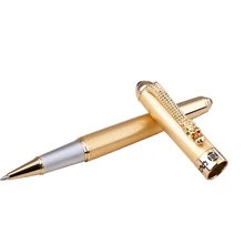 Jinhao 1000 Высококачественная Ручка-роллер с золотым Драконом с 0,7 мм черными чернилами, шариковые ручки для подарка