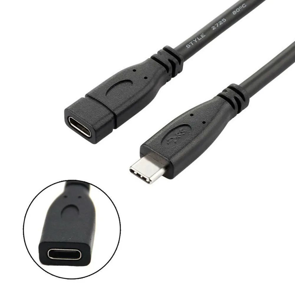 0 2 М м тип C аксессуары USB 3 1 детали портативный удлинитель Кабель для передачи