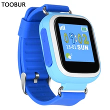 Toobur Smart Baby Uhr Q80 GPS Tracker Smartwatch für IOS Android Smartphone