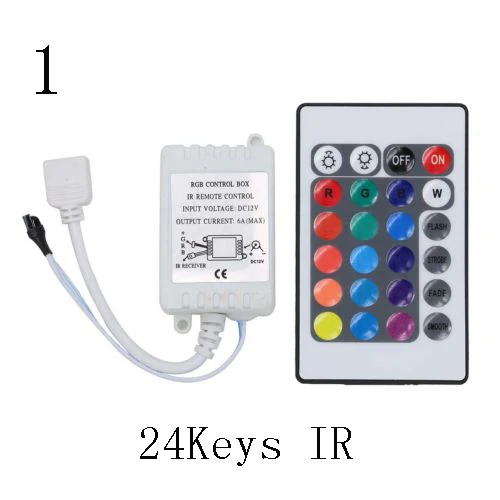 DC12V/24 RF ИК светодиодный пульт дистанционного управления усилители диммер для RGB 3528 5050 5630 Светодиодный светильник