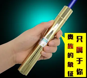 

Powerful 450nm 100000m 5in1 Strong power military blue laser pointer burn match candle lit cigarette wicked lazer torch 100Watt