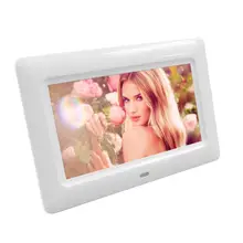 7 дюймовый светодиодный Подсветка высокой четкости 800X480 Цифровая фоторамка электронный альбом для фотографий музыка видео кадр R20