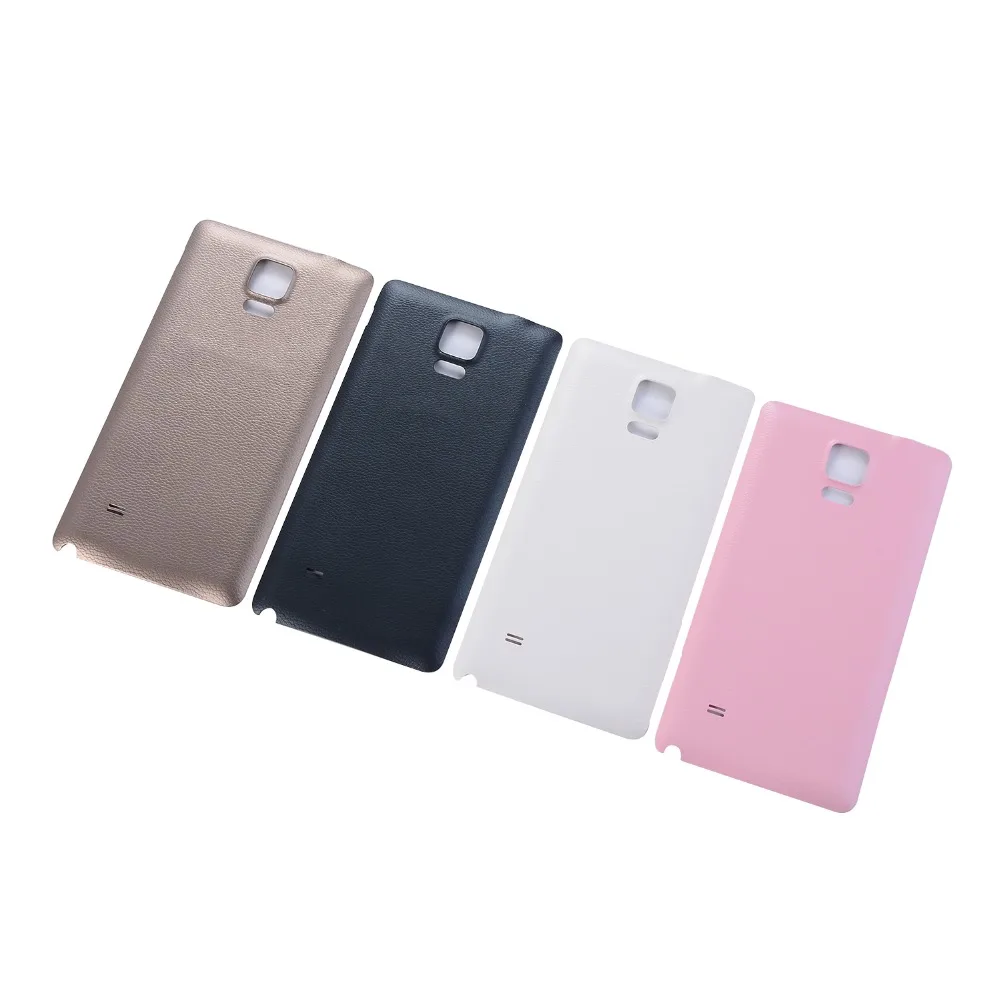 

New Back Cover Door Note 4 Black White Battery Cover For Samsung Note 4 N910F N910V N910C All Versions Battery Housing