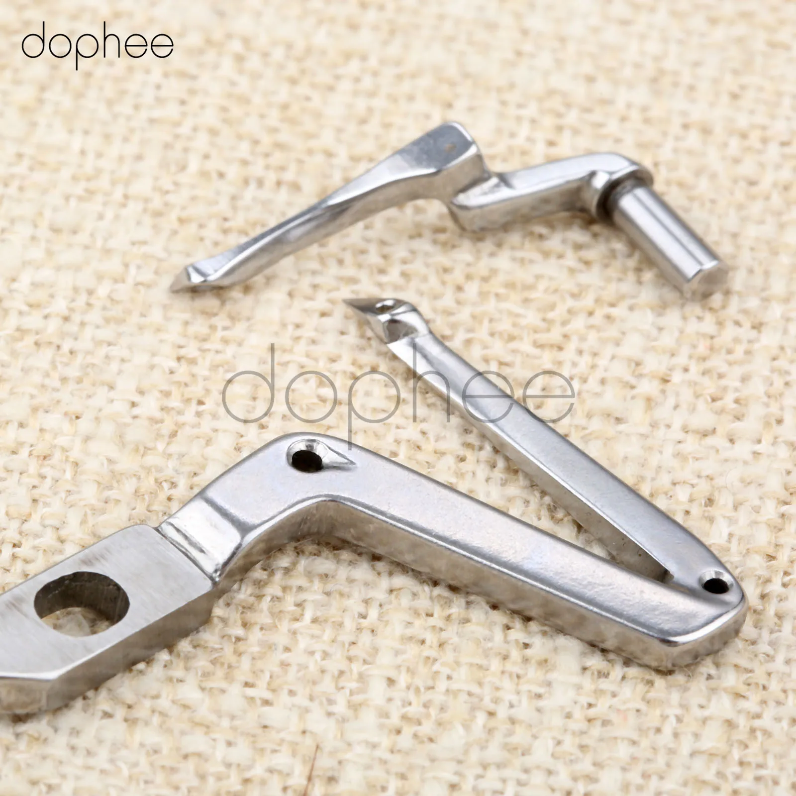 Dophee 1 комплект серебристый тонкий верхний и нижний Лупер для изогнутой иглы