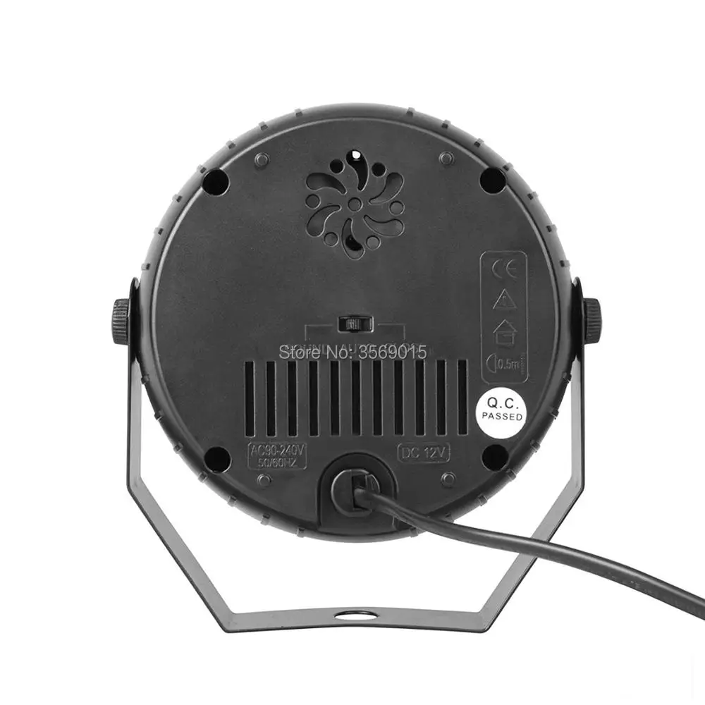 Плоский 6 Led Par сценический свет RGB 36 Вт Дискотека для вечеринки лазерные Dmx Luz DJ
