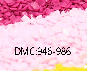 2000pcs Full square Diamond Mosaicd for Diamond Painting DIY  Embroidery dmc 310  Cross Stitch 3D Decoration beads crafts needle craft