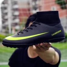 Turf TF& Длинные шипы для помещений, футбольные бутсы для футбола, мужские футбольные бутсы, оригинальные дешевые футбольные бутсы для женщин и мужчин