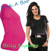 European American Plus Size Women Summer Apparel Funny Printed font b Maternity b font Tee Shirts