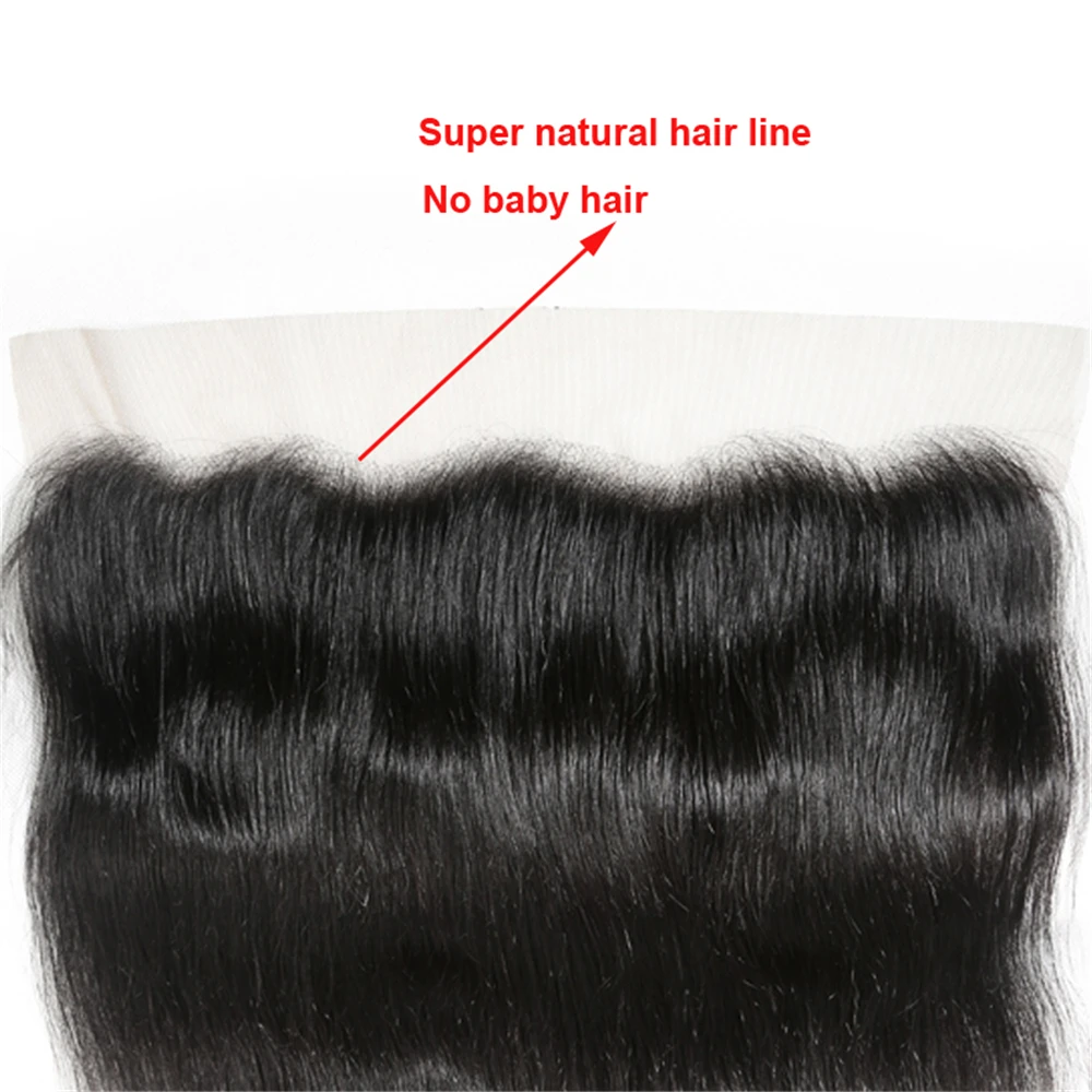 Alibd 13*4 синтетический Frontal шнурка волос синтетическое закрытие волос прямо бразильский натуральные волосы синтетическое закрытие волос беспла