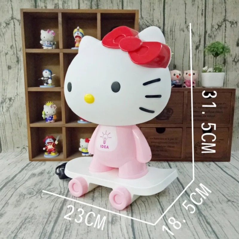 Pink/Red LED Table Lamps Hello Kitty Cartoon Skateboard Table Light Kids Gift Bedroom Bedside 3D Creative Night Light Pink/Red LED Table Lamps Hello Kitty Cartoon Skateboard Table Light Kids Gift Bedroom Bedside 3D Creative Night Light