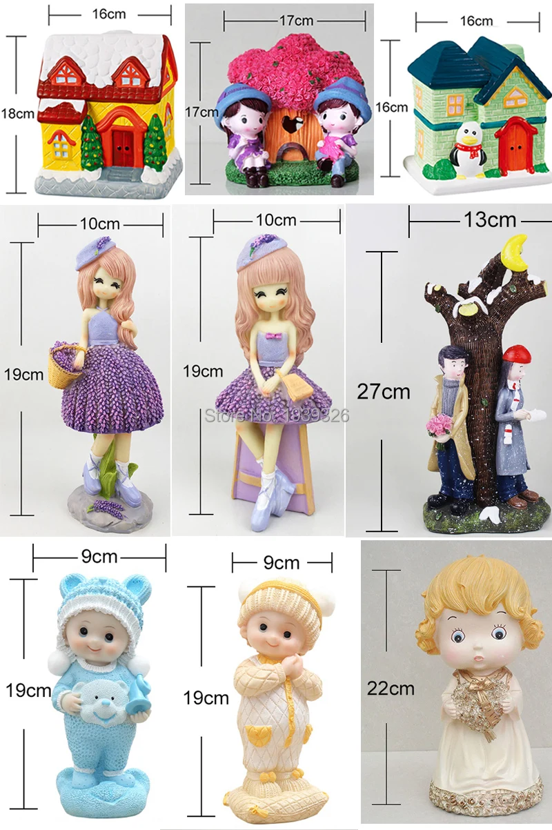 3D «ангелочек» штукатурка силиконовые формы DIY гипса фигурка куклы пресс-форм гончарная глина формочка, Инструменты для декорирования модель Рождественские подарки