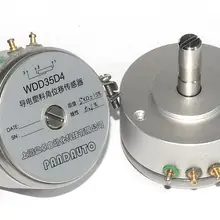 0.1% линейность WDD35D-4 проводящий пластиковый угловой датчик перемещения потенциометра 1K | 2K | 5K