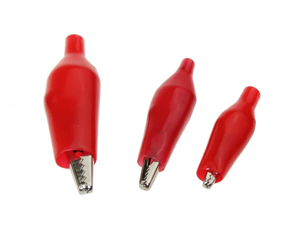 pinces crocodiles en connecteur pince electrique pour test de noir et pieces 03