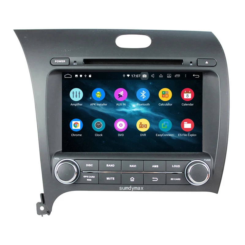 Flash Deal 8" Android 9.0 Car Multimedia Player for kia CERATO K3 FORTE 2013navigation dvd player car radio audio video player 7