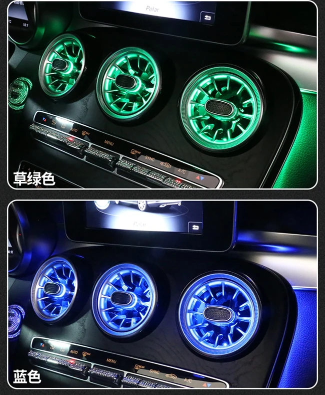 w205 GLC X253 Air vents07