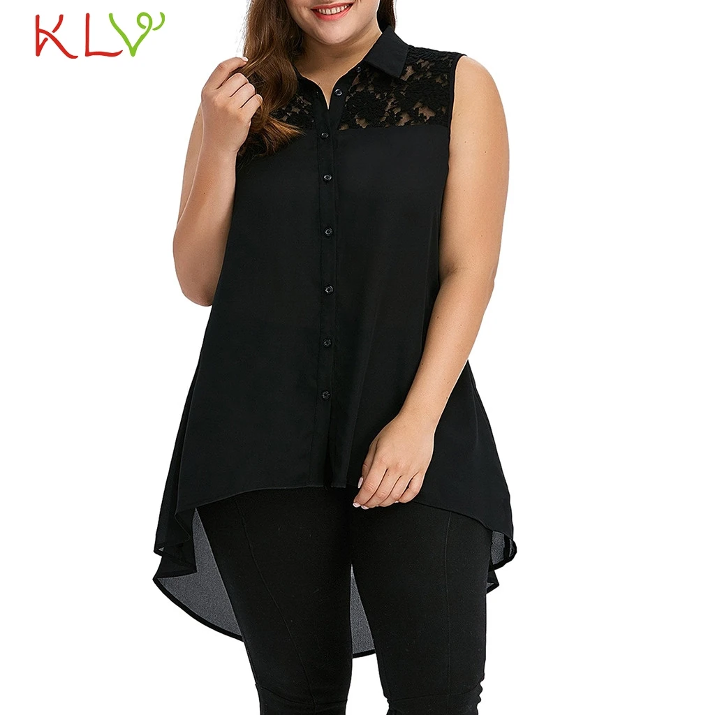 

Summer T Shirt Women Plus Size 5XL Lace Sleeveless Elegant Casual Loose Top Harajuku Camiseta Princesa Basic Mujer 2019 19Mar19