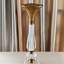 Блестящие вечерние 1 шт. H47cm (18 5 &quot) бронзовый цвет Свадебный