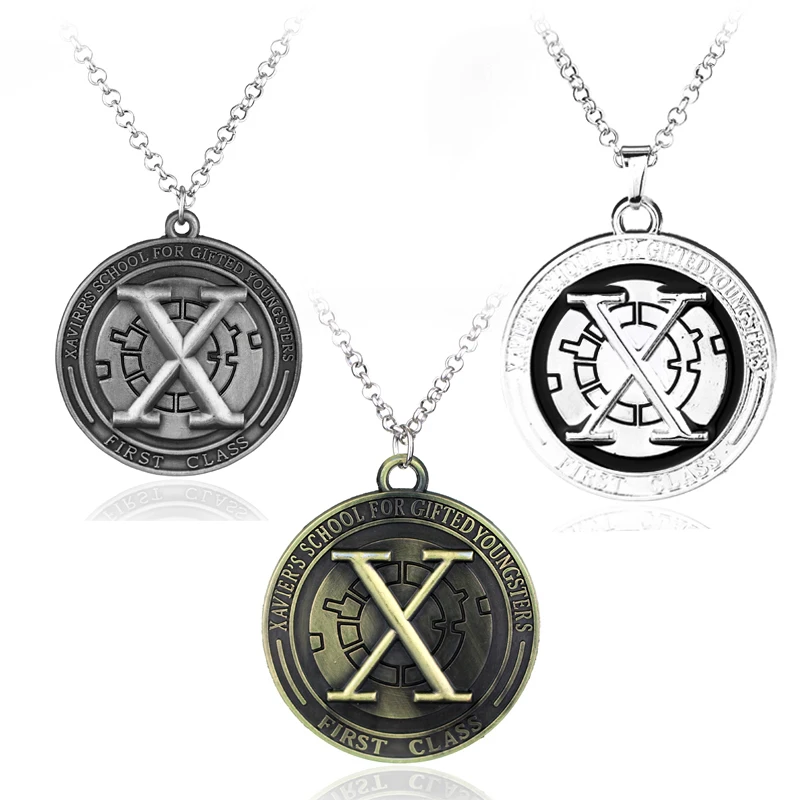 New Heroes Marvel Superhero X Men Necklace X Men Logo Logan Best Friend