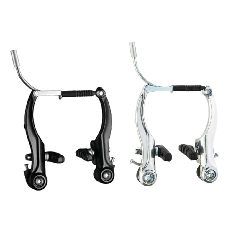 1 Pair 110mm Aluminum Alloy Bicycle Brake Handle Bicycle Brake Full Set Front/Rear Mountain Road Bike Brake Bicycle Accessories