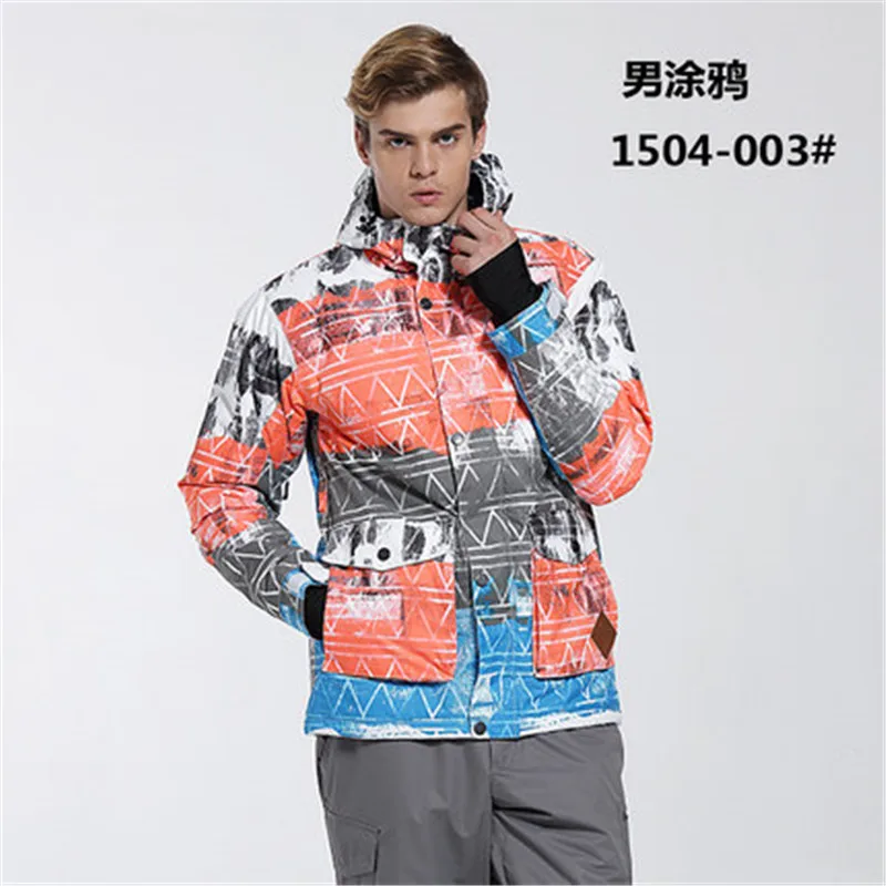 

Brand Gsou Snow fuctional  VENTEX  ski jacket for GORE-TEX coat man winter jigsaw jacket skiing hoodies